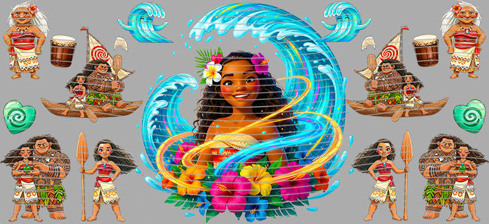 16oz Disney style-D-1484